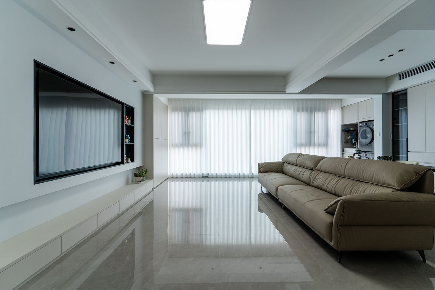 株洲家博整裝中海譽(yù)園130㎡ 現(xiàn)代風(fēng)格裝修賞析